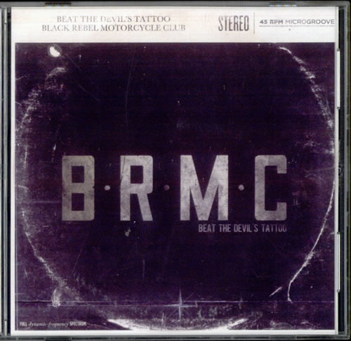 Black Rebel Motorcycle Club Beat The Devil's Tattoo CD-R acetate UK RBCCRBE527767