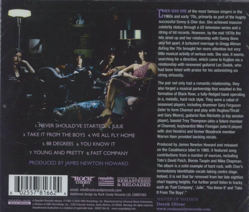 Black Rose Black Rose - Sealed CD album (CDLP) UK KCBCDBL830650