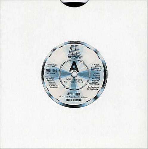 Black Russian Mystified 7" vinyl single (7 inch record / 45) UK BR907MY350087