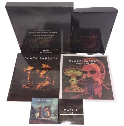 Black Sabbath 13 - Deluxe Boxset box set UK BLKBXDE792143