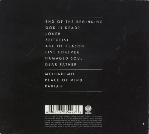 Black Sabbath 13 [Thirteen] 2 CD album set (Double CD) UK BLK2CTH712762