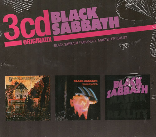 Black Sabbath 3CD Originaux 3-CD album set (Triple CD) French BLK3CCD488943
