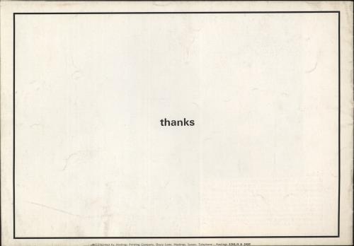 Black Sabbath A Bank Holiday Festival tour programme UK BLKTRAB880238