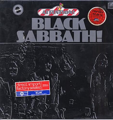 Black Sabbath Attention! Black Sabbath! Volume 2 - Sealed vinyl LP album (LP record) German BLKLPAT285772