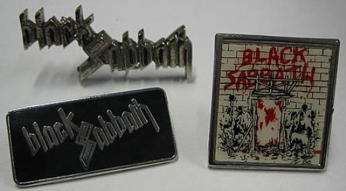Black Sabbath Badge Set badge UK BLKBGBA425573