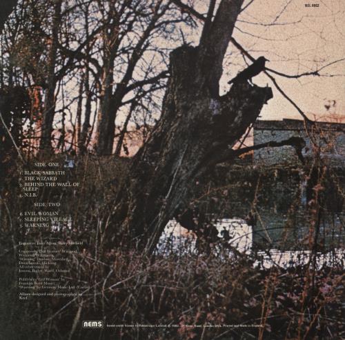 Black Sabbath Black Sabbath - 1982 Issue vinyl LP album (LP record) UK BLKLPBL546790