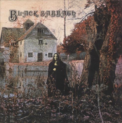 Black Sabbath Black Sabbath - Purple & Black Splatter Vinyl - EX vinyl LP album (LP record) UK BLKLPBL872212