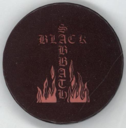 Black Sabbath Black Sabbath Cross badge US BLKBGBL892765