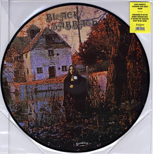 Black Sabbath Black Sabbath picture disc LP (vinyl picture disc album) UK BLKPDBL373047