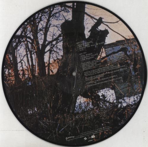 Black Sabbath Black Sabbath picture disc LP (vinyl picture disc album) Italian BLKPDBL858680