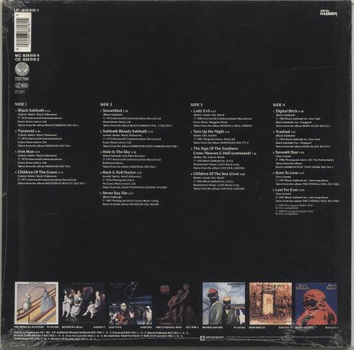 Black Sabbath Blackest Sabbath - Sealed 2-LP vinyl record set (Double LP Album) German BLK2LBL693913