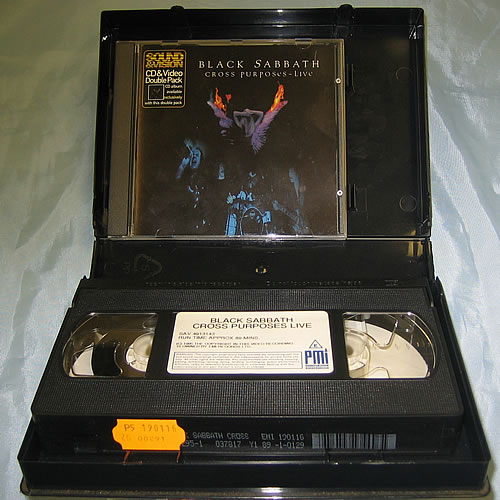 Black Sabbath Cross Purposes - Live box set UK BLKBXCR223379
