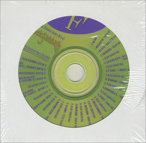 Black Sabbath F CD album (CDLP) US BLKCDF162622