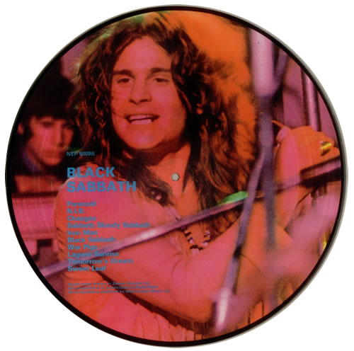 Black Sabbath Greatest Hits picture disc LP (vinyl picture disc album) US BLKPDGR248515