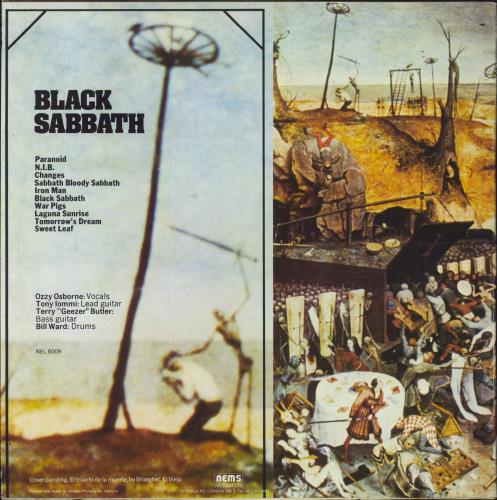 Black Sabbath Greatest Hits vinyl LP album (LP record) Dutch BLKLPGR592876