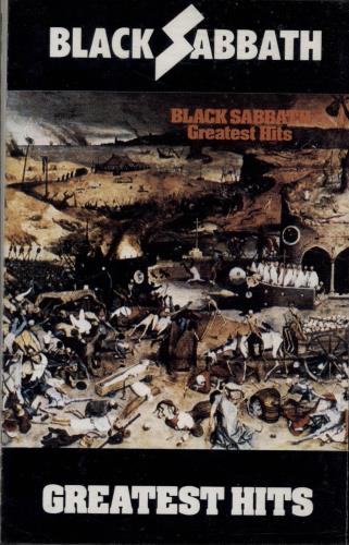 Black Sabbath Greatest Hits cassette album German BLKCLGR702921