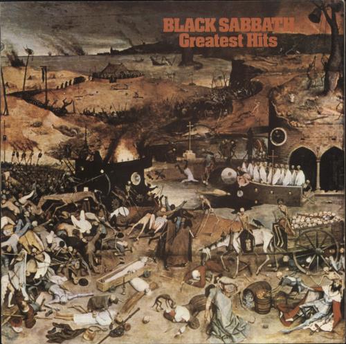 Black Sabbath Greatest Hits vinyl LP album (LP record) French BLKLPGR730071