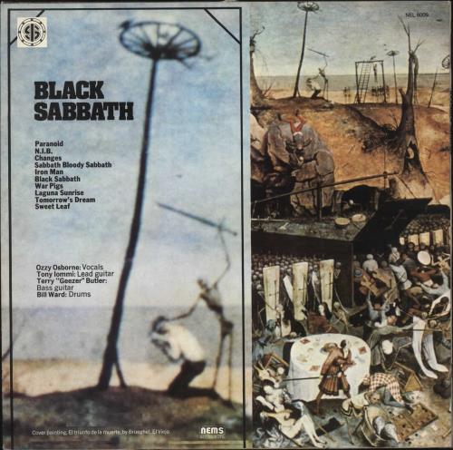 Black Sabbath Greatest Hits vinyl LP album (LP record) French BLKLPGR730071