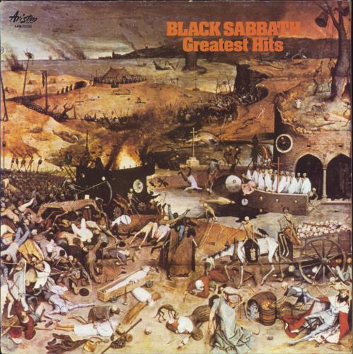 Black Sabbath Greatest Hits vinyl LP album (LP record) Spanish BLKLPGR822476