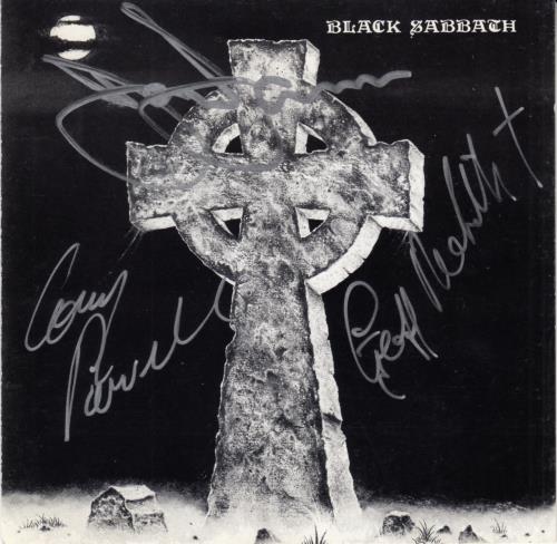 Black Sabbath Headless Cross - Autographed CD album (CDLP) UK BLKCDHE821508