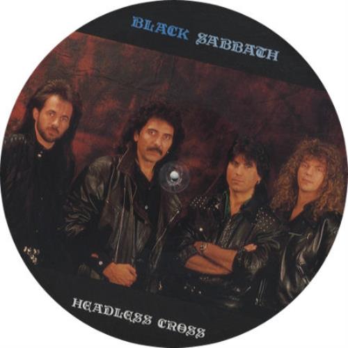 Black Sabbath Headless Cross picture disc LP (vinyl picture disc album) UK BLKPDHE159387