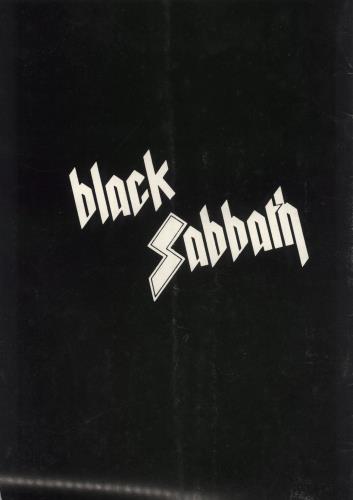 Black Sabbath Heaven & Hell - Logo cover - EX tour programme UK BLKTRHE834280