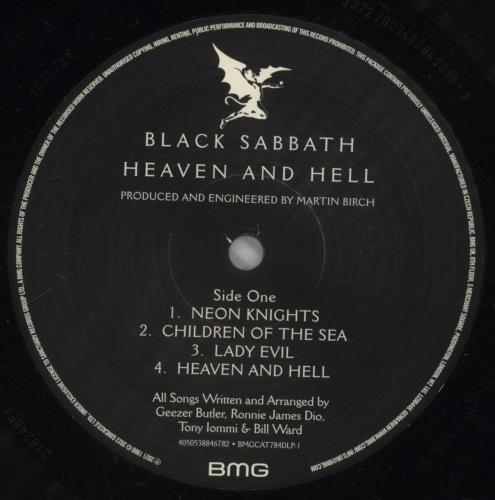 Black Sabbath Heaven And Hell - Remastered & Expanded Edition 2-LP vinyl record set (Double LP Album) UK BLK2LHE860918