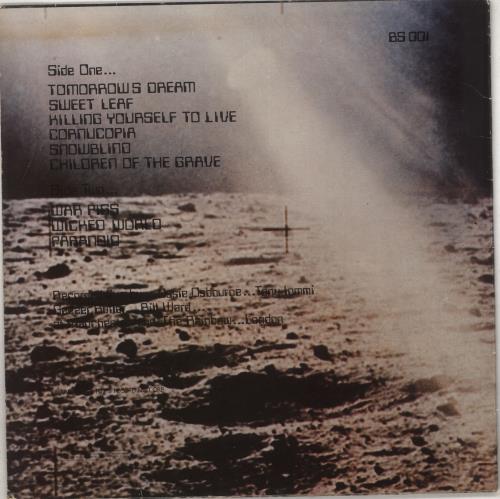 Black Sabbath Live At Last vinyl LP album (LP record) UK BLKLPLI352274