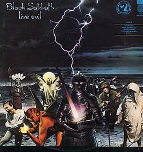 Black Sabbath Live Evil 2-LP vinyl record set (Double LP Album) Mexican BLK2LLI259051