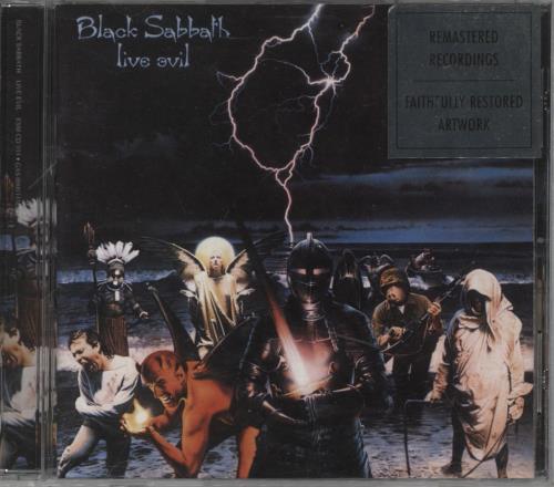 Black Sabbath Live Evil CD album (CDLP) UK BLKCDLI870866