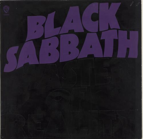 Black Sabbath Master Of Reality + Poster - Green Label vinyl LP album (LP record) US BLKLPMA111752