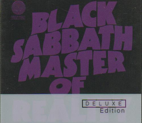 Black Sabbath Master Of Reality - Deluxe Edition 2 CD album set (Double CD) UK BLK2CMA657476