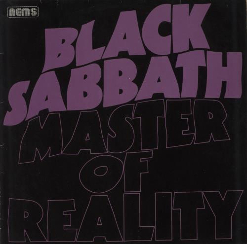 Black Sabbath Master Of Reality - Glossy (VG) Sleeve vinyl LP album (LP record) UK BLKLPMA816032