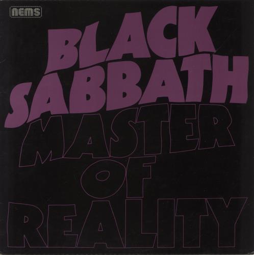 Black Sabbath Master Of Reality - Glossy Garrodprint Sleeve vinyl LP album (LP record) UK BLKLPMA886277