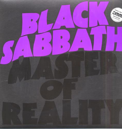 Black Sabbath Master Of Reality vinyl LP album (LP record) UK BLKLPMA330270