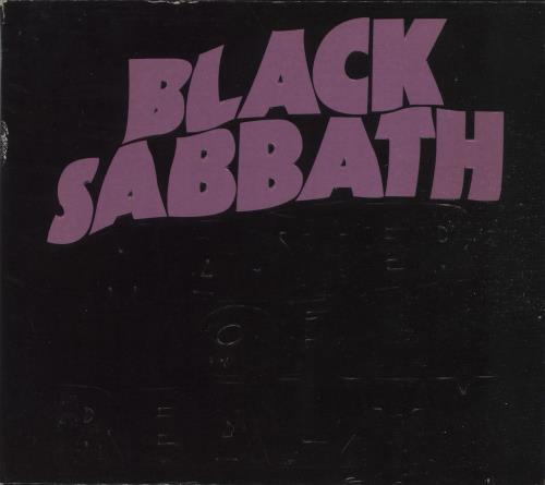 Black Sabbath Master Of Reality CD album (CDLP) UK BLKCDMA665592