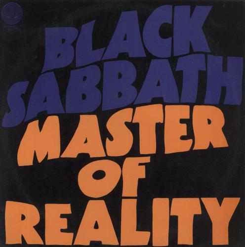 Black Sabbath Master Of Reality vinyl LP album (LP record) Brazilian BLKLPMA846403
