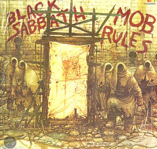 Black Sabbath Mob Rules vinyl LP album (LP record) Mexican BLKLPMO125117
