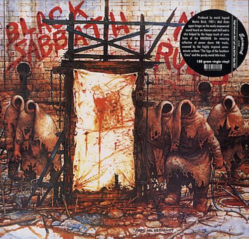 Black Sabbath Mob Rules vinyl LP album (LP record) UK BLKLPMO372934