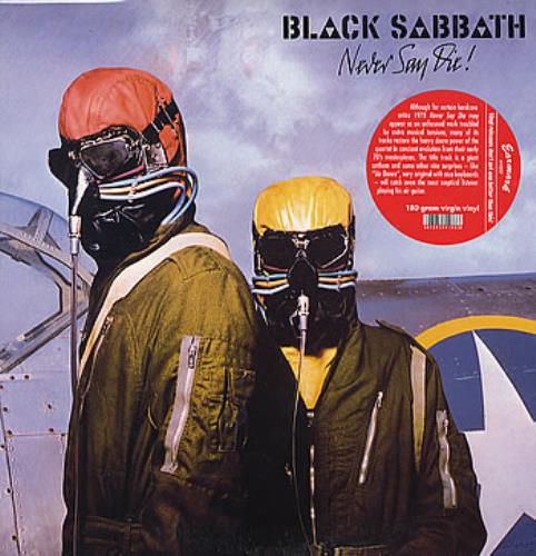 Black Sabbath Never Say Die vinyl LP album (LP record) Italian BLKLPNE294513