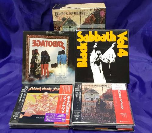 Black Sabbath Paper Sleeve Collection - Part 1 CD Album Box Set Japanese BLKDXPA694950