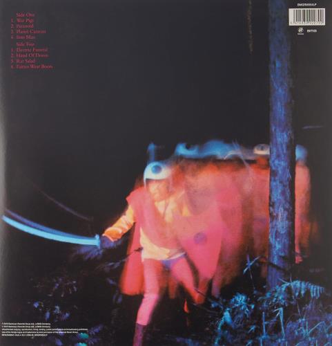 Black Sabbath Paranoid - 180 Gram Black Vinyl - Sealed vinyl LP album (LP record) UK BLKLPPA827508