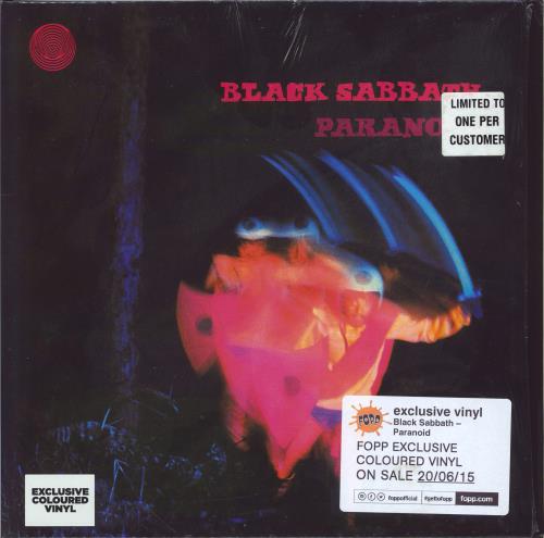 Black Sabbath Paranoid - 180gm Blue Vinyl vinyl LP album (LP record) UK BLKLPPA778040