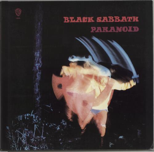 Black Sabbath Paranoid - 180gm vinyl LP album (LP record) US BLKLPPA681115
