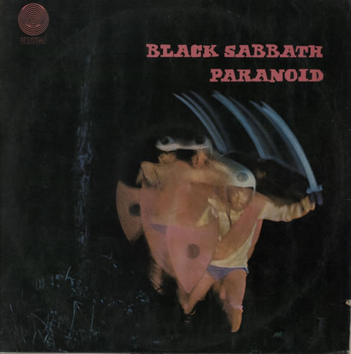 Black Sabbath Paranoid - 1st vinyl LP album (LP record) Brazilian BLKLPPA575179