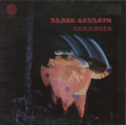 Black Sabbath Paranoid - VG/EX vinyl LP album (LP record) Italian BLKLPPA742136