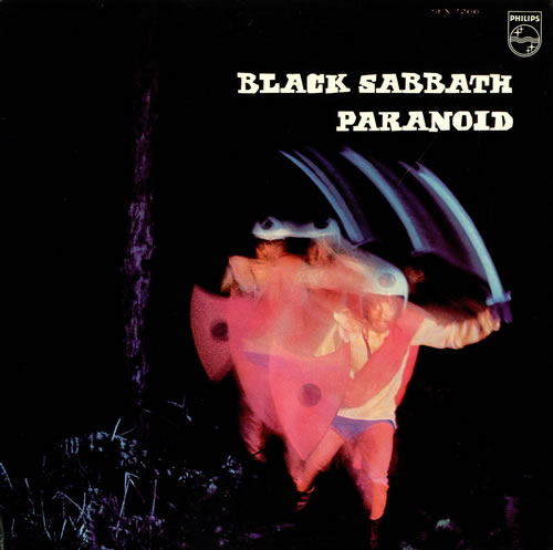 Black Sabbath Paranoid vinyl LP album (LP record) Japanese BLKLPPA494148