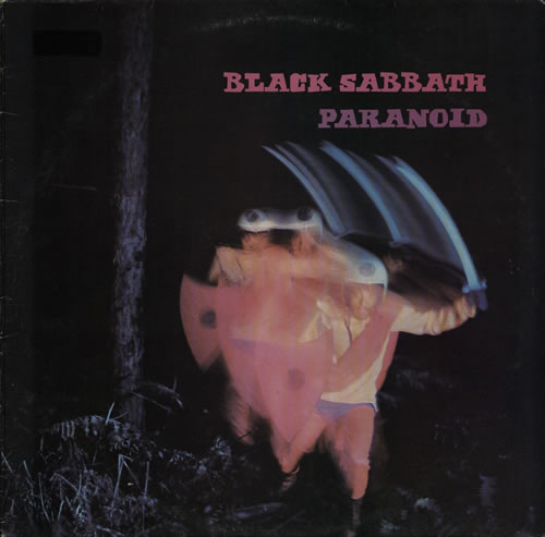 Black Sabbath Paranoid vinyl LP album (LP record) Irish BLKLPPA575566