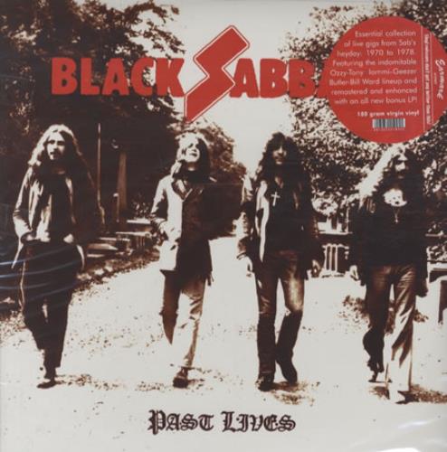 Black Sabbath Past Lives 2-LP vinyl record set (Double LP Album) UK BLK2LPA346452