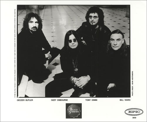 Black Sabbath Reunion media press pack US BLKPPRE203473